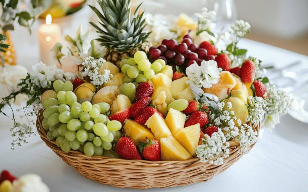Seasonal Corbeille de Fruits Mariage: How to Carve and Display Fruits for a Splendid Wedding Reception